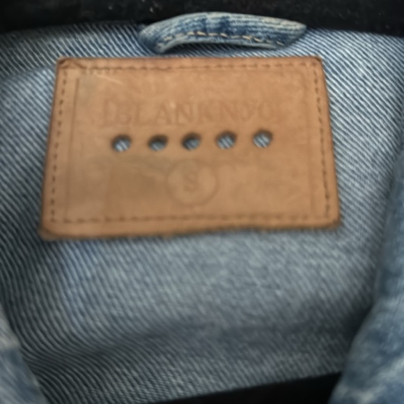 Blank NYC distressed denim jacket - Picture 2 of 5